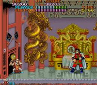une photo d'Ã©cran de Tiger Road sur Arcade